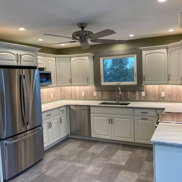 Kitchen remodeling project by CWHR