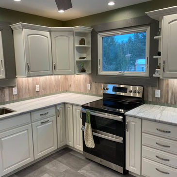 Kitchen remodeling project by CWHR