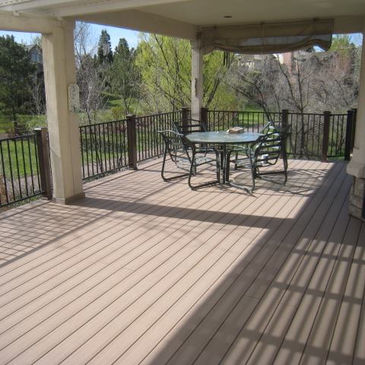Deck remodeling project by CWHR